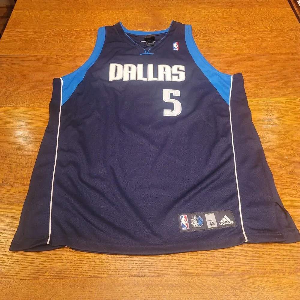 Adidas NBA Dallas Mavericks Josh Howard Authentics Basketball Jersey Blue 48